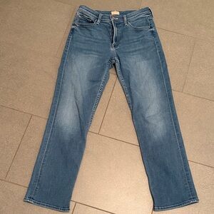 MOTHER denim- Women's the smarty pants flood Blue Jeans size 27